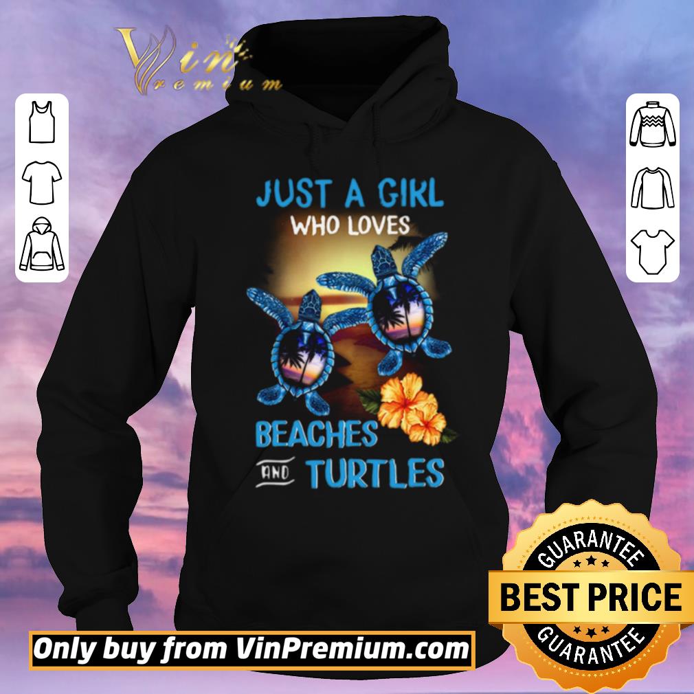 6577288e pretty just a girl who loves beacher and turtles flowers shirt sweater 4 - Pretty Just A Girl Who Loves Beacher And Turtles Flowers shirt sweater