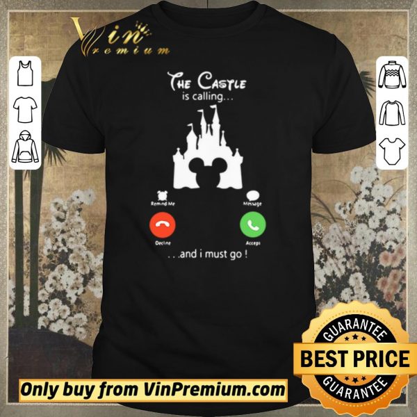 Official The Castle Disney is calling and I must go shirt sweater