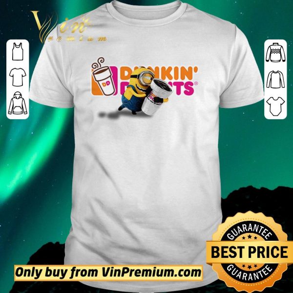 Awesome Minions hug Dunkin’ Donuts shirt sweater