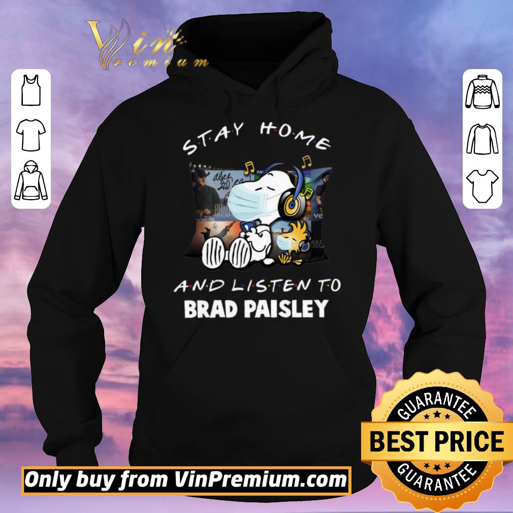 68f0c193 original snoopy woodstock mask stay home and listen to brad paisley shirt sweater 4 - Original Snoopy Woodstock Mask Stay Home And Listen To Brad Paisley shirt sweater