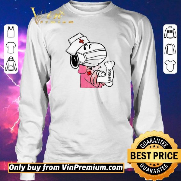 Top Snoopy strong nurse shirt sweater
