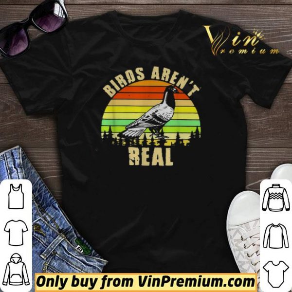 Birds aren’t Real vintage sunset shirt sweater