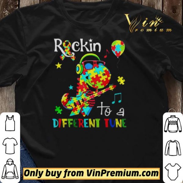 Rockin to a different tune autism shirt sweater