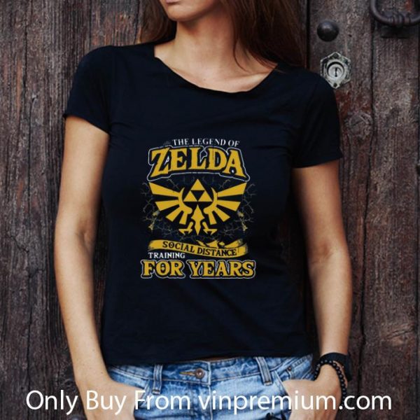 Official The Legend Of Zelda Social Distance Training For Years shirt