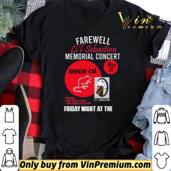 Farewell Lil sebastian Memorial Concert shirt sweater