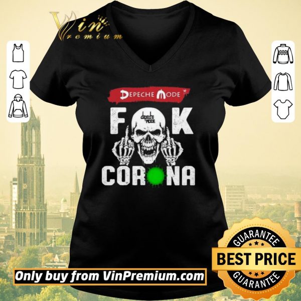 Pretty Depeche Mode Fuck Corona shirt sweater