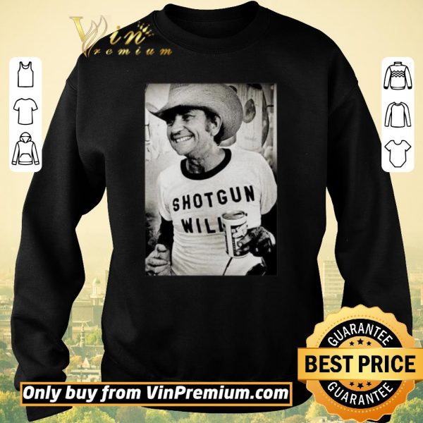 Top Willie Nelson Shotgun Willie shirt sweater