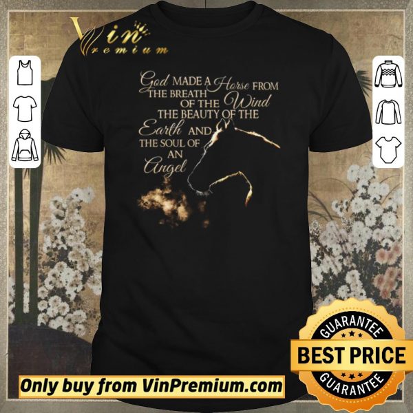 Awesome God Made A Horse From The Breath Of The Wind The Beauty The Earth And The Soul shirt sweater