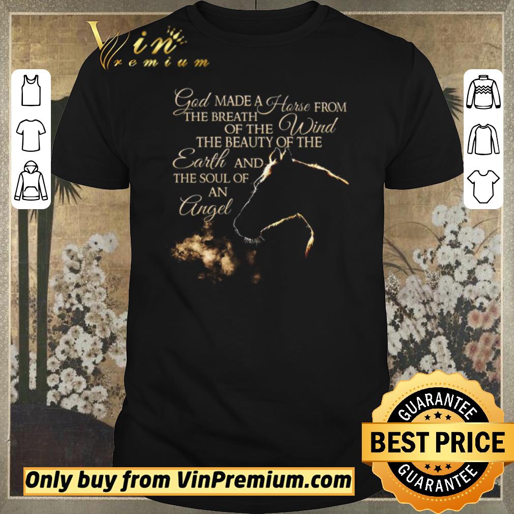 Awesome God Made A Horse From The Breath Of The Wind The Beauty The Earth And The Soul shirt sweater