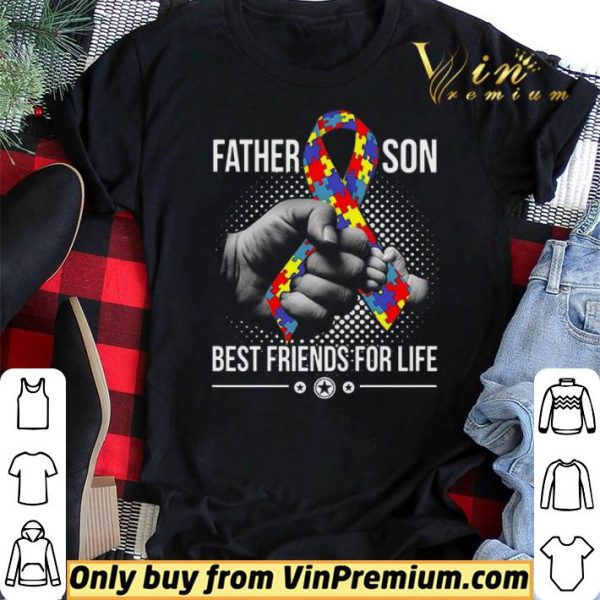 Autism Awareness Father Son Best Friends For Life shirt sweater