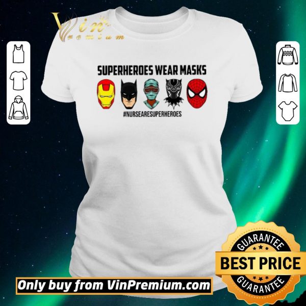 Awesome Superheroes Wear Masks Nursery Superheroes shirt sweater