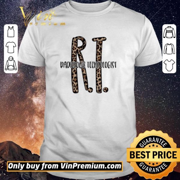 Original Radiologic Technologist Leopard shirt sweater