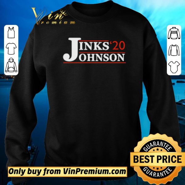 Pretty Jinks Johnson for president 2020 shirt sweater