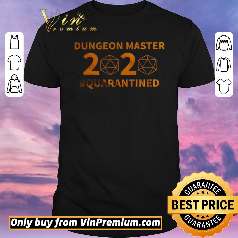 Nice Dungeon Master 2020 Quarantined shirt sweater