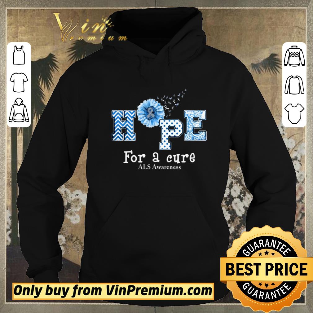 Top Sunflower Hope For A Cure ALS Awareness shirt sweater 8117971e top sunflower hope for a cure als awareness shirt sweater 4 - Top Sunflower Hope For A Cure ALS Awareness shirt sweater