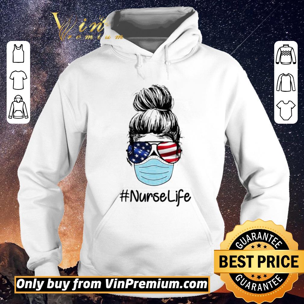 823921c9 funny hair bun nurse life shirt sweater 4 - Funny Hair bun nurse life shirt sweater