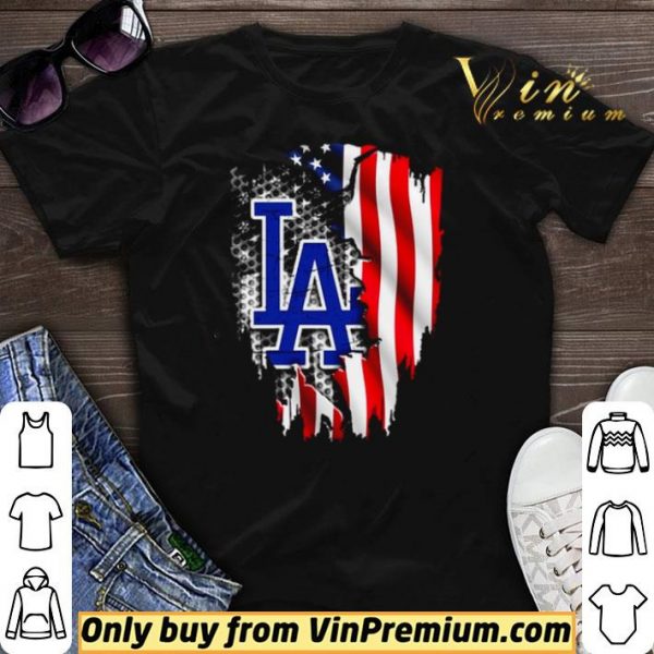Los Angeles Dodgers American Flag shirt sweater