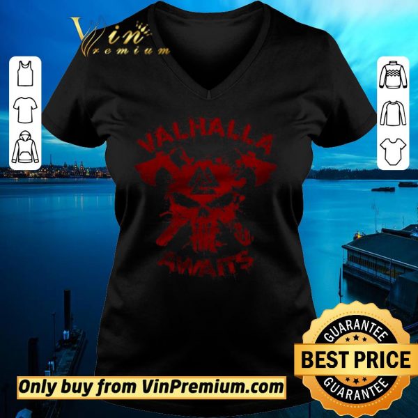 Original Skull Valhalla Awaits shirt sweater