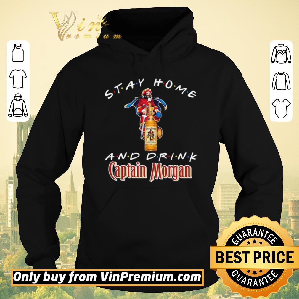 87444f45 pretty stay home and drink captain morgan shirt sweater 4 - Pretty Stay home and drink Captain Morgan shirt sweater