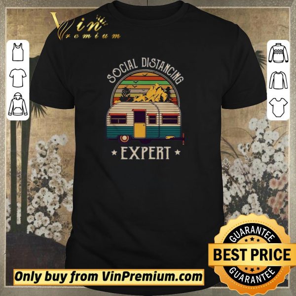 Nice Top Camping Social Distancing Expert Vintage shirt sweater