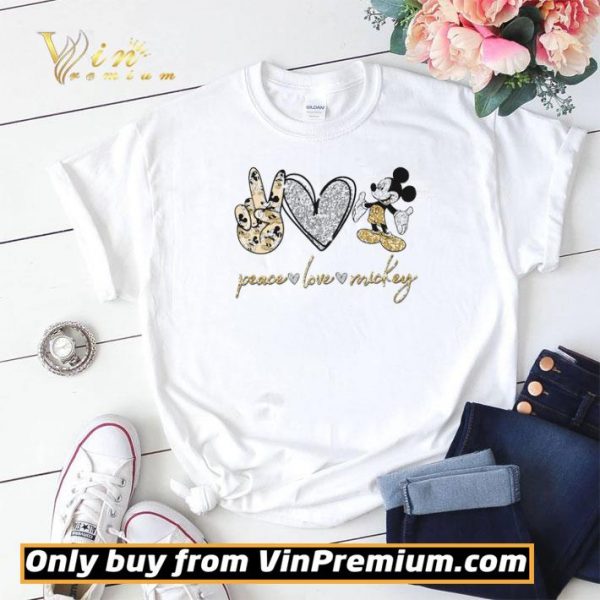 Peace Love Mickey Mouse shirt sweater