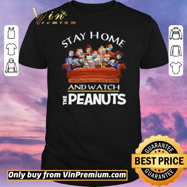 Pretty Stay Home And Watch The Peanuts shirt sweater