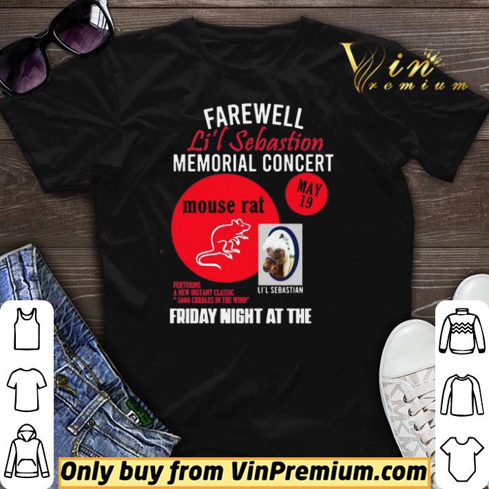 Farewell Lil sebastian Memorial Concert shirt sweater