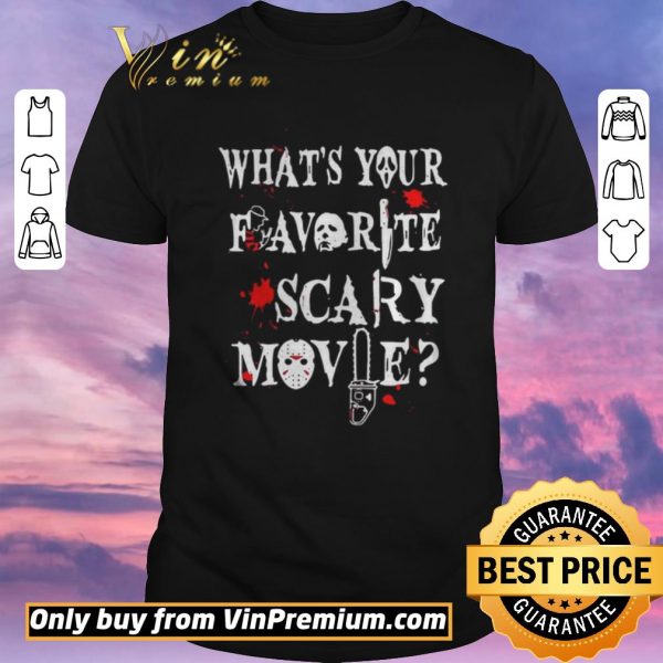 Hot Ghostface Whats Your Favorite Scary Movie shirt sweater