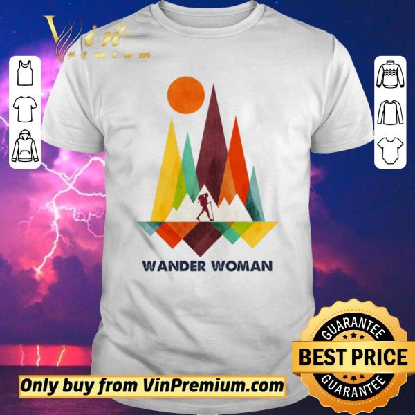 Funny Wander Woman Camping shirt sweater