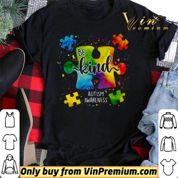 Be Kind Autism Awareness Colors shirt sweater