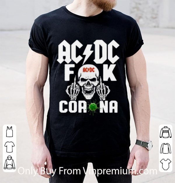 Premium ACDC Fuck Corona Covid-19 shirt