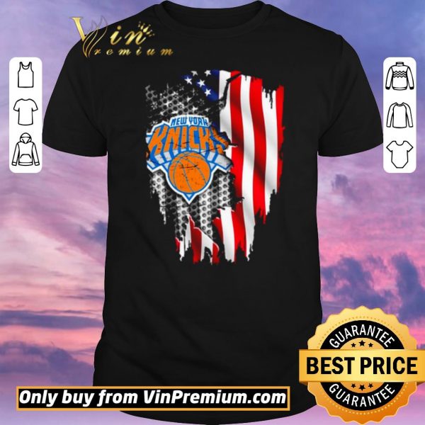 Awesome New York Knicks American Flag shirt sweater
