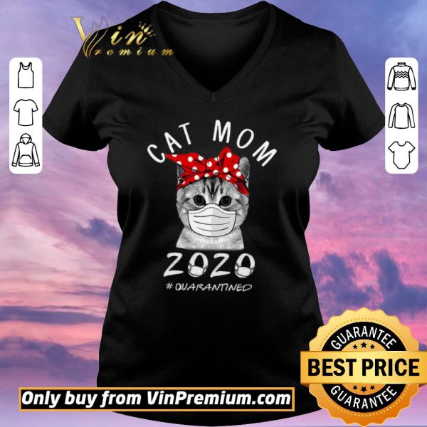 Top Cat Mom Mask 2020 Quarantined Coronavirus shirt sweater