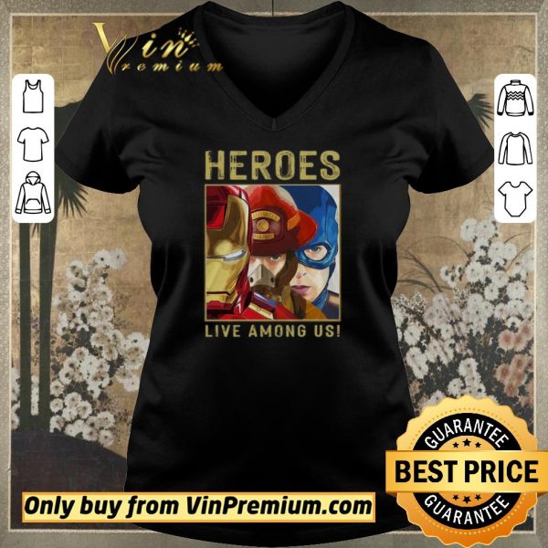 Nice Firefighter Heroes Live among US shirt sweater