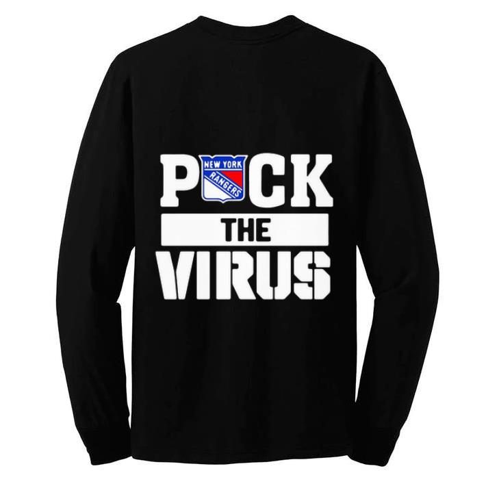 Awesome New York Rangers Puck The Virus Covid 19 shirt 4 - Awesome New York Rangers Puck The Virus Covid-19 shirt