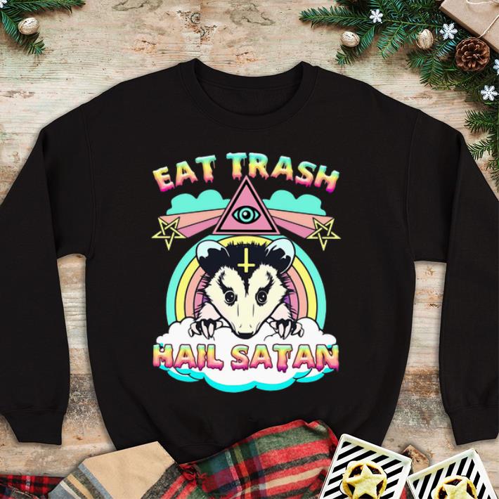 Awesome Possum Eat Trash Hail Satan shirt 4 - Awesome Possum Eat Trash Hail Satan shirt