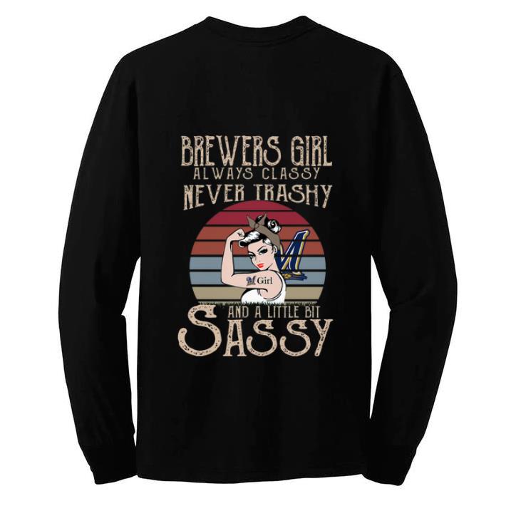 Awesome Vintage Brewers Girl Always Classy Never Trashy And A Little Bit Sassy shirt 4 - Awesome Vintage Brewers Girl Always Classy Never Trashy And A Little Bit Sassy shirt