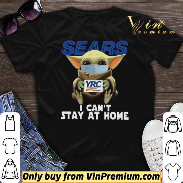 Baby Yoda Face Mask Sears Cant Stay At Home shirt sweater Baby Yoda Face Mask Sears Cant Stay At Home shirt sweater