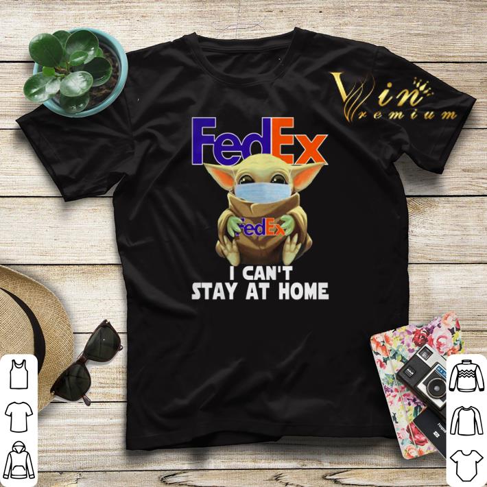 Baby Yoda face mask hug FedEx I can t stay at home shirt sweater 4 - Baby Yoda face mask hug FedEx I can’t stay at home shirt sweater