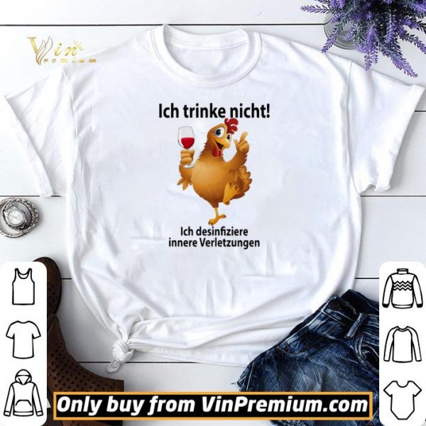 Ich Trinke Nicht Ich Desinfiziere Innere Verletzungen With My Beagle shirt sweater