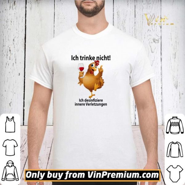 Ich Trinke Nicht Ich Desinfiziere Innere Verletzungen With My Beagle shirt sweater
