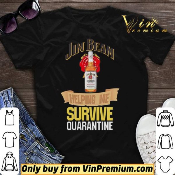 Jim Beam helping me survive quarantine shirt sweater