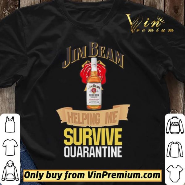 Jim Beam helping me survive quarantine shirt sweater
