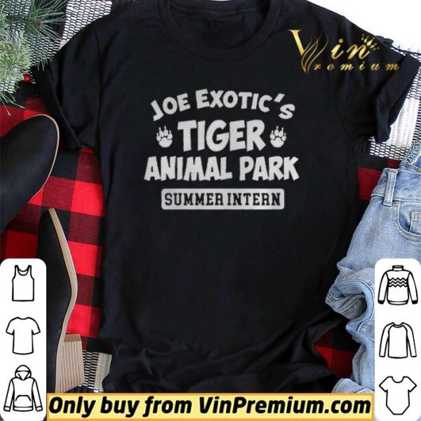 Joe Exotics Tiger Animal Park shirt sweater