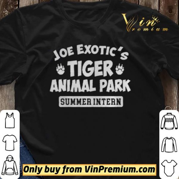 Joe Exotics Tiger Animal Park shirt sweater