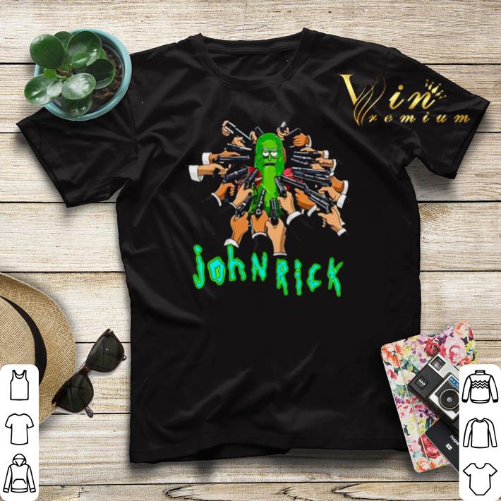 John Wick Rick and Morty John Rick shirt sweater 4 - John Wick Rick and Morty John Rick shirt sweater