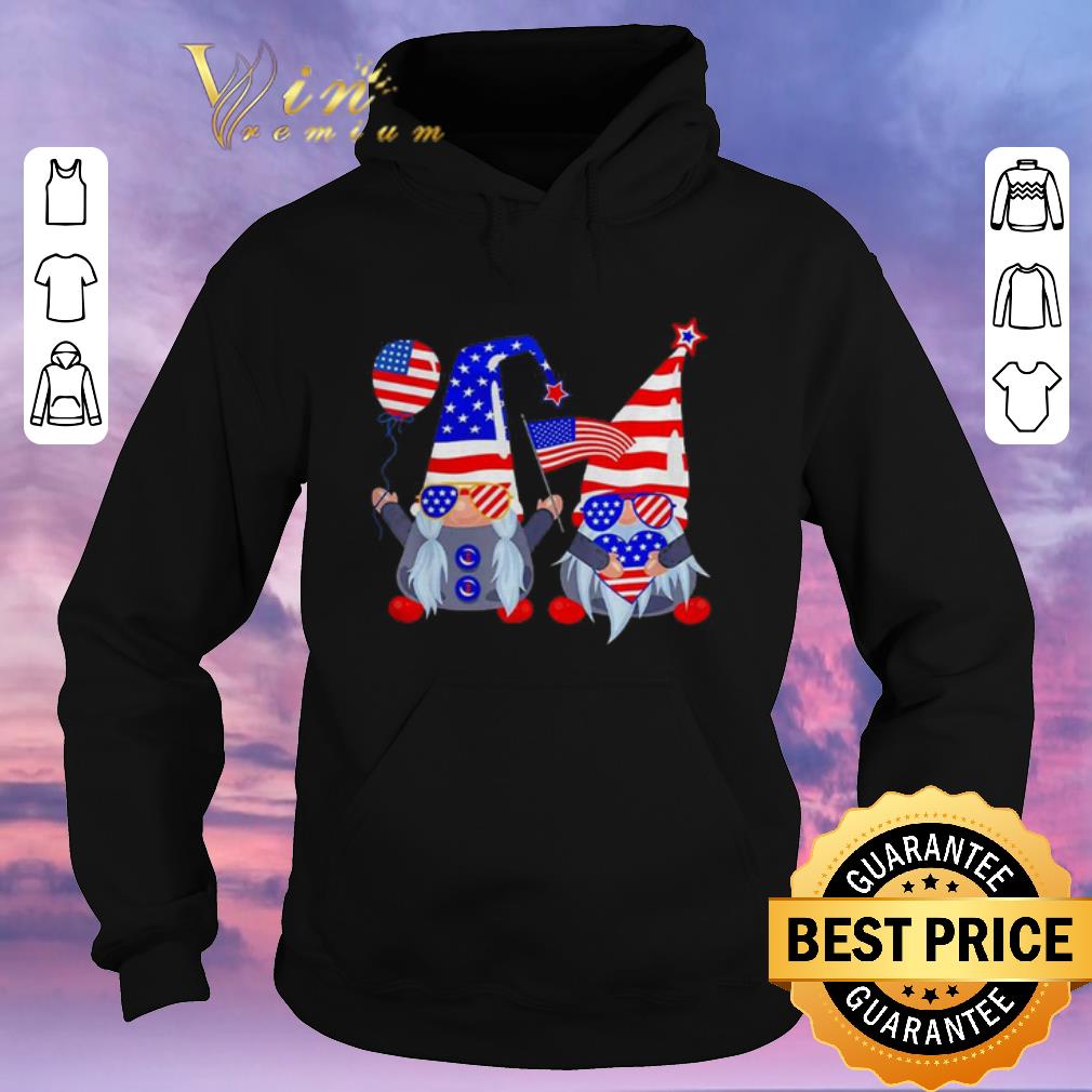 Nice 4th of July American flag gnomes shirt sweater 4 1 - Nice 4th of July American flag gnomes shirt sweater