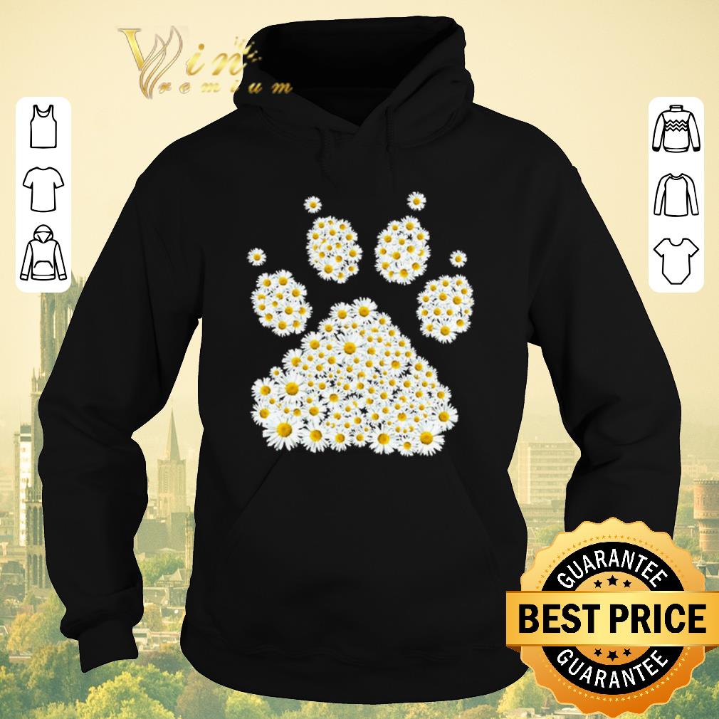 Nice Daisy Flowers Dog Paw shirt sweater Nice Daisy Flowers Dog Paw shirt sweater 4 - Nice Daisy Flowers Dog Paw shirt sweater
