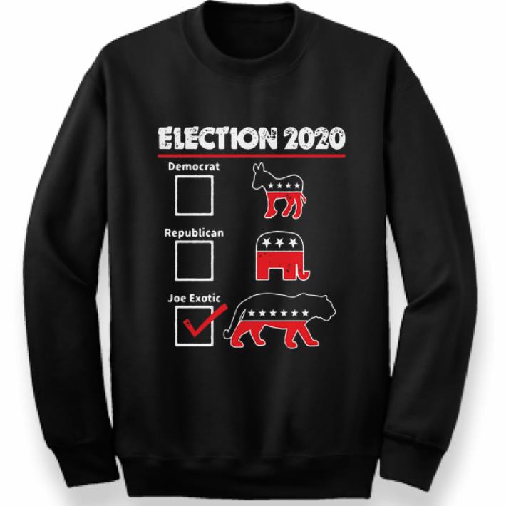 Nice Election 2020 Democrat Republican Joe Exotic Tiger shirt 4 - Nice Election 2020 Democrat Republican Joe Exotic Tiger shirt