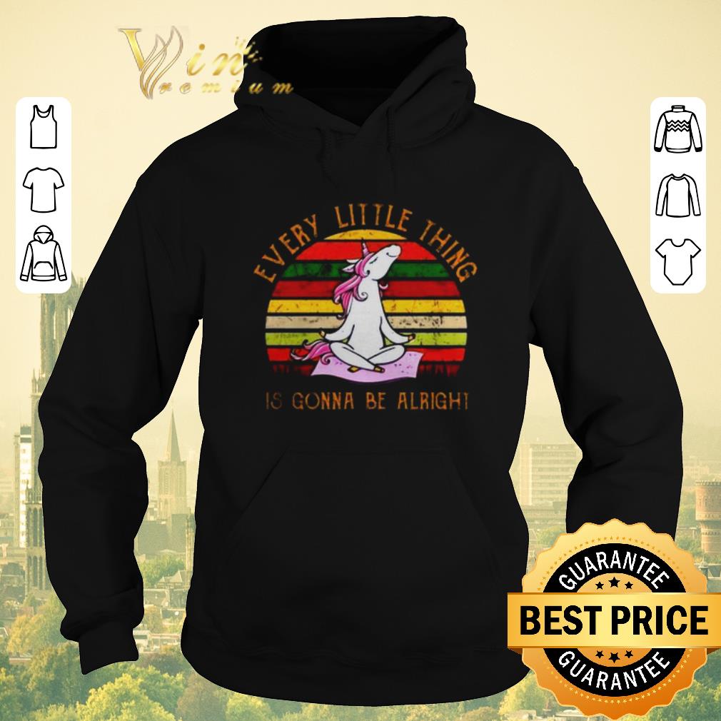 Nice Every little thing is gonna be alright Unicorn yoga sunset shirt sweater Nice Every little thing is gonna be alright Unicorn yoga sunset shirt sweater 4 - Nice Every little thing is gonna be alright Unicorn yoga sunset shirt sweater